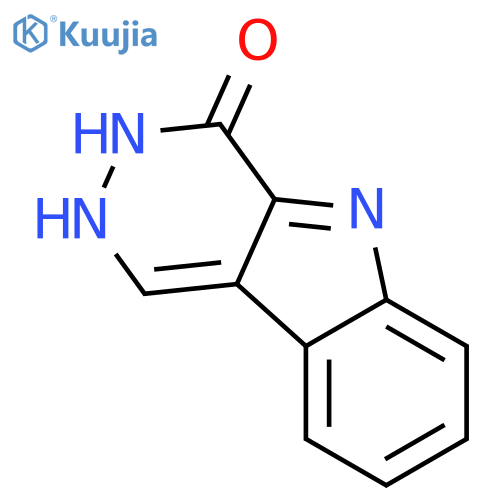 3H,4H,5H-pyridazino[4,5-b]indol-4-one structure