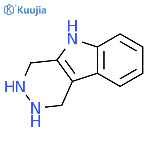 1H-Pyridazino[4,5-b]indole, 2,3,4,5-tetrahydro- structure