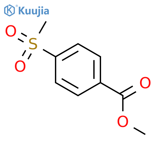Methyl 4-(methylsulfonyl)benzoate structure