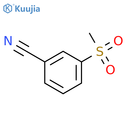 3-(Methylsulfonyl)benzonitrile structure