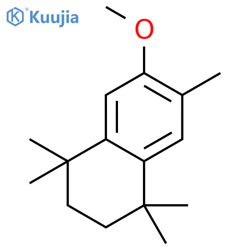 Naphthalene,1,2,3,4-tetrahydro-6-methoxy-1,1,4,4,7-pentamethyl- structure
