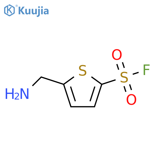 5-(aminomethyl)thiophene-2-sulfonyl fluoride structure