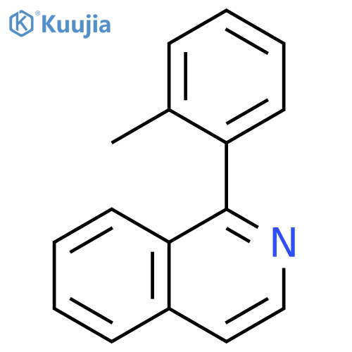 Isoquinoline, 1-(2-methylphenyl)- structure
