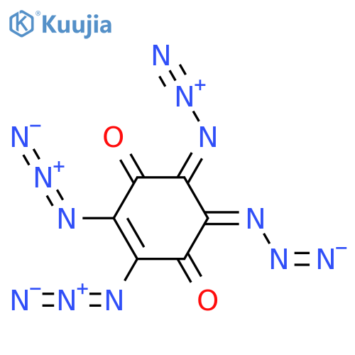 2,5-Cyclohexadiene-1,4-dione,2,3,5,6-tetraazido- structure