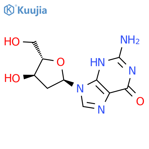 2'-Deoxyribofuranosylguanine; α-L-form structure