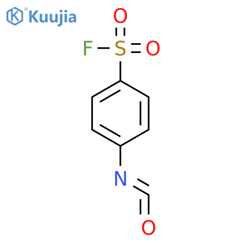 4-isocyanatobenzene-1-sulfonyl fluoride structure