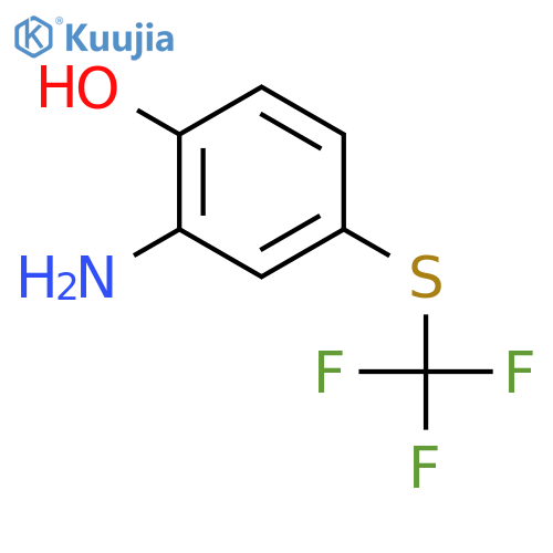 2-Amino-4-(trifluoromethyl)thiophenol structure