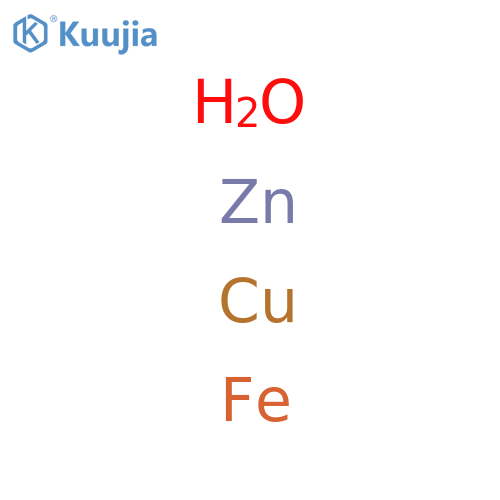 Copper zinc iron oxide structure