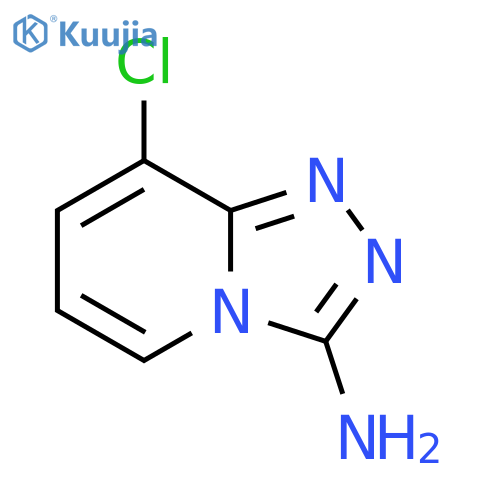 8-chloro-1,2,4triazolo4,3-apyridin-3-amine structure
