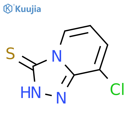 1,2,4-Triazolo[4,3-a]pyridine-3(2H)-thione, 8-chloro- structure