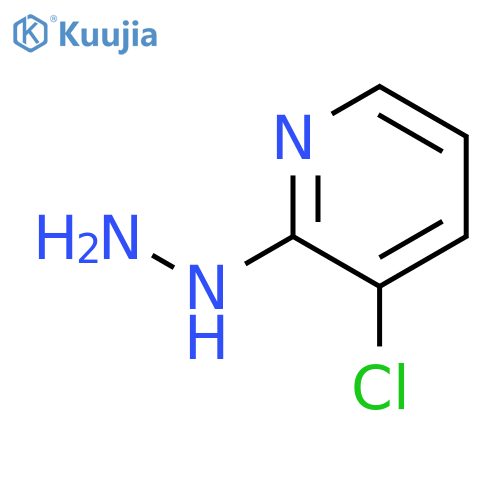 3-Chloro-2-hydrazinopyridine structure