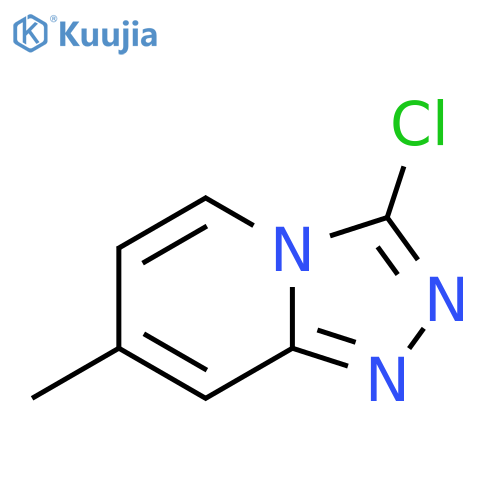 3-Chloro-7-methyl-[1,2,4]triazolo[4,3-a]pyridine structure