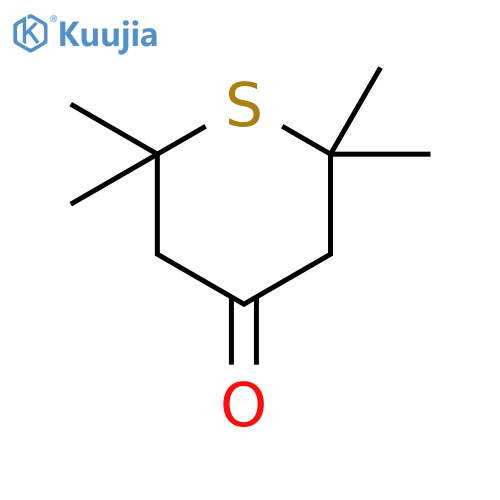 4H-Thiopyran-4-one,tetrahydro-2,2,6,6-tetramethyl- structure
