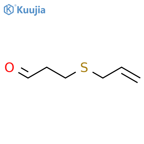 Propanal,3-(2-propen-1-ylthio)- structure