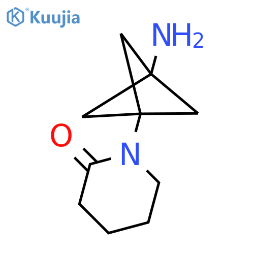 1-{3-aminobicyclo1.1.1pentan-1-yl}piperidin-2-one structure