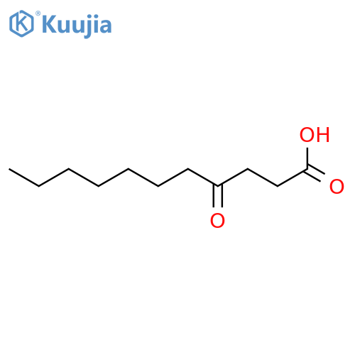 Undecanoic acid, 4-oxo- structure