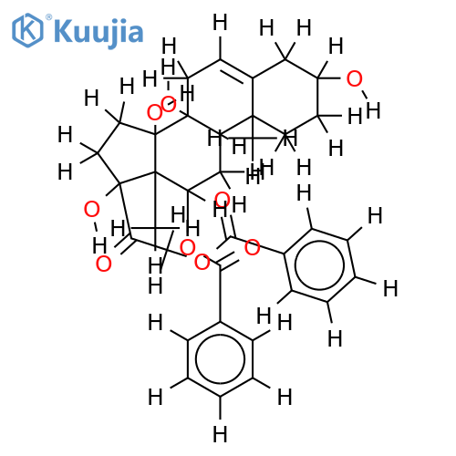12beta.21-Di-O-benzoyl-viminolon (Genin-H) structure