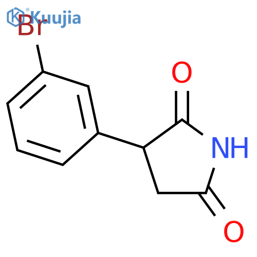 3-(3-Bromophenyl)pyrrolidine-2,5-dione structure