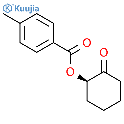 BENZOIC ACID, 4-METHYL-, (1R)-2-OXOCYCLOHEXYL ESTER structure