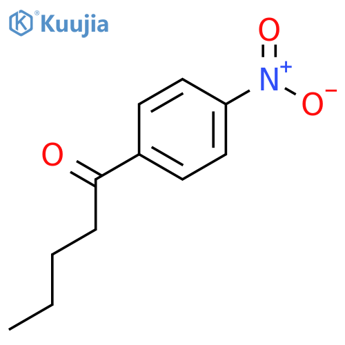 1-(4-Nitrophenyl)pentan-1-one structure