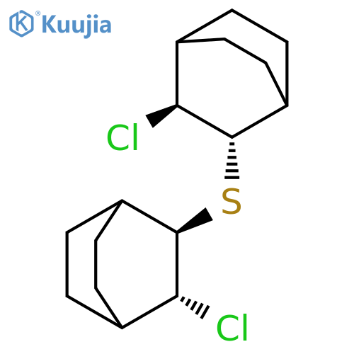 Bicyclo[2.2.2]octane, 2,2'-thiobis[3-chloro-, (2R,2'S,3R,3'S)-rel- (9CI) structure