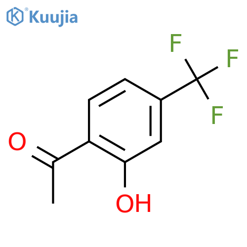1-(2-Hydroxy-4-trifluoromethyl-phenyl)-ethanone structure