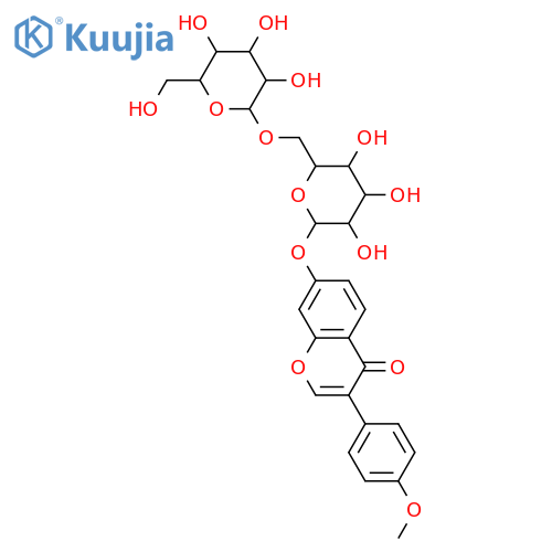Saikoisoflavonoside A structure