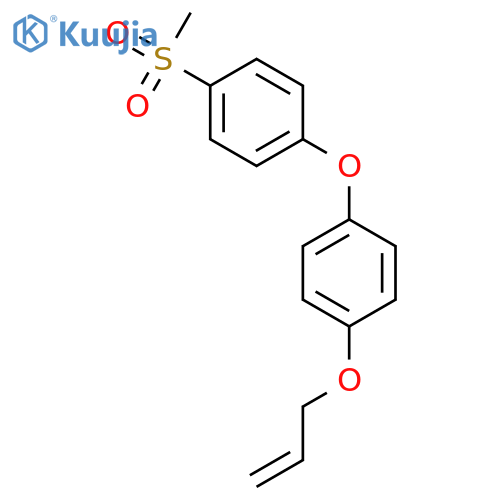 Benzene, 1-[4-(methylsulfonyl)phenoxy]-4-(2-propenyloxy)- structure