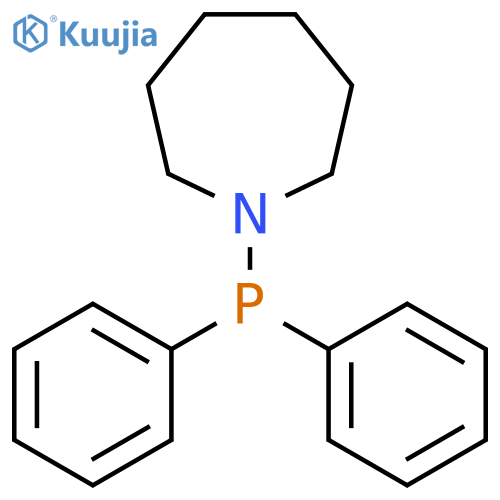 1H-Azepine, 1-(diphenylphosphino)hexahydro- structure