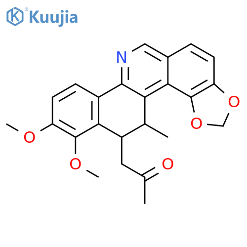 Acetonylchelerythrine structure
