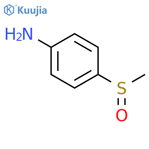 4-methanesulfinylaniline structure