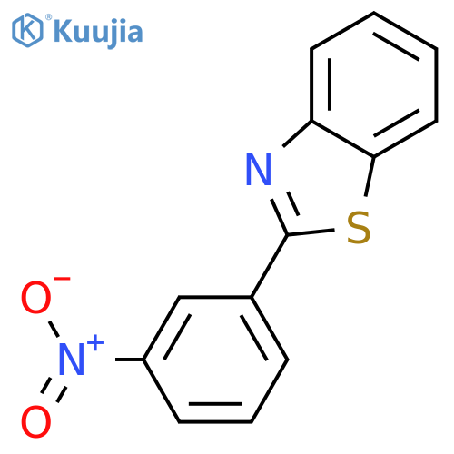 Benzothiazole,2-(3-nitrophenyl)- structure