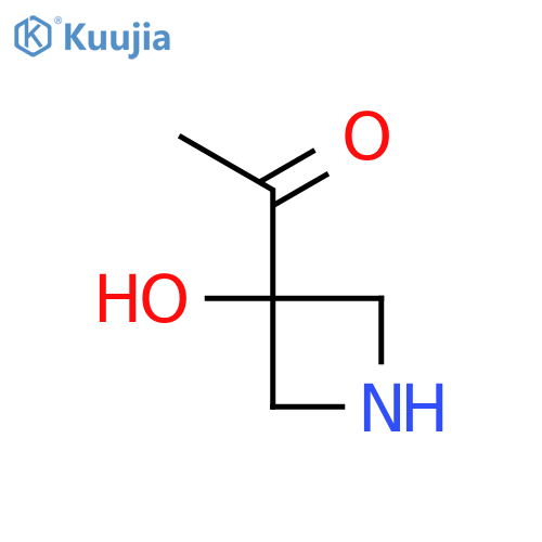 1-(3-Hydroxyazetidin-3-yl)ethan-1-one structure
