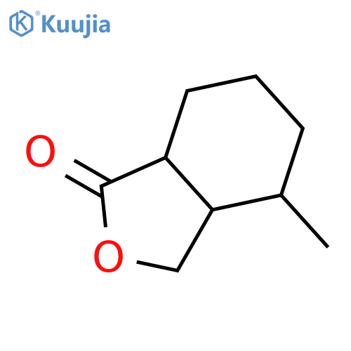 1(3H)-Isobenzofuranone, hexahydro-4-methyl- structure