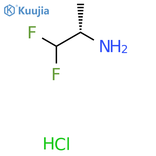 (S)-1,1-Difluoropropan-2-amine hydrochloride structure