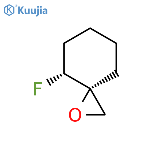 rac-(3R,4R)-4-fluoro-1-oxaspiro2.5octane structure