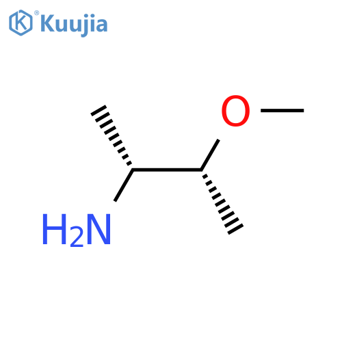 2-Butanamine, 3-methoxy-, (2R,3R)- structure