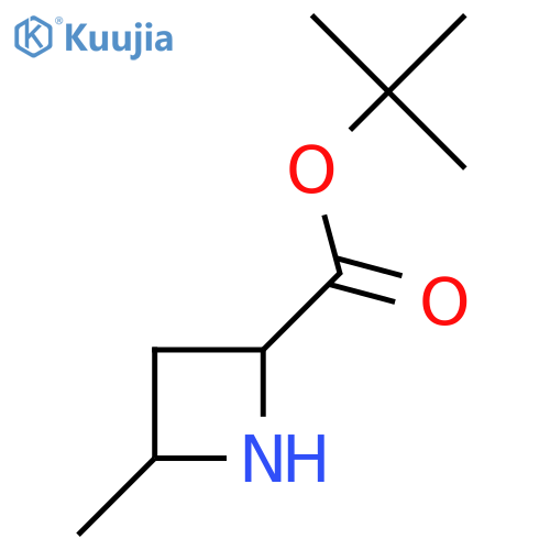 Tert-butyl 4-methylazetidine-2-carboxylate structure