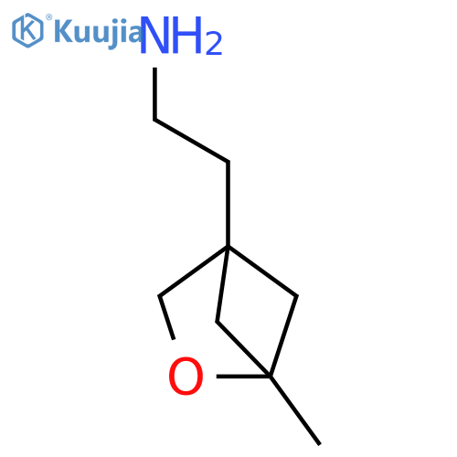 1-Methyl-2-oxabicyclo[2.1.1]hexane-4-ethanamine structure