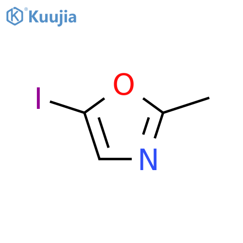 Oxazole, 5-iodo-2-methyl- structure