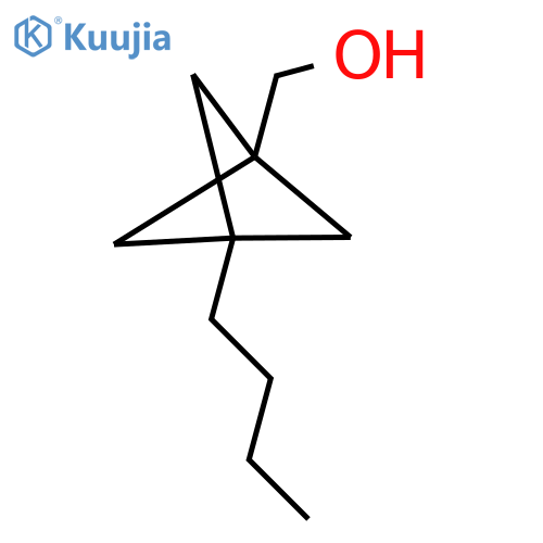 (3-Butyl-1-bicyclo[1.1.1]pentanyl)methanol structure