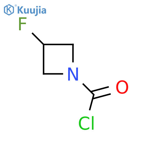 3-Fluoroazetidine-1-carbonyl chloride structure