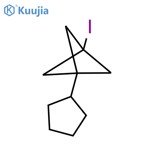 1-Cyclopentyl-3-iodobicyclo[1.1.1]pentane structure
