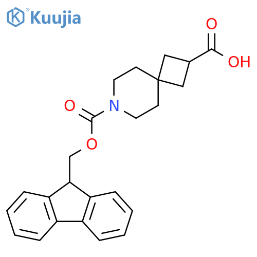 7-Azaspiro[3.5]nonane-2,7-dicarboxylic acid, 7-(9H-fluoren-9-ylmethyl) ester structure