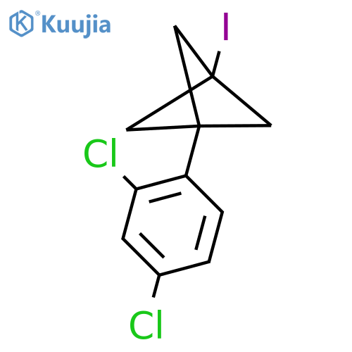1-(2,4-Dichlorophenyl)-3-iodobicyclo[1.1.1]pentane structure