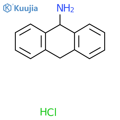 9,10-dihydroanthracen-9-amine hydrochloride structure