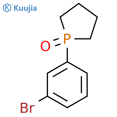 1-(3-Bromophenyl)-1lambda5-phospholane 1-oxide structure