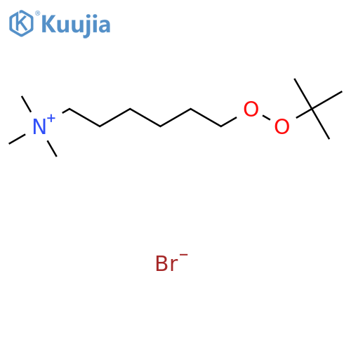 6-(tert-Butylperoxy)-N,N,N-trimethylhexan-1-aminium bromide structure