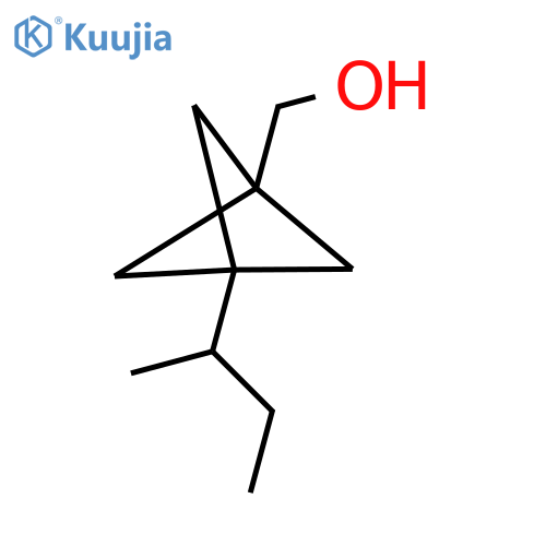(3-Butan-2-yl-1-bicyclo[1.1.1]pentanyl)methanol structure