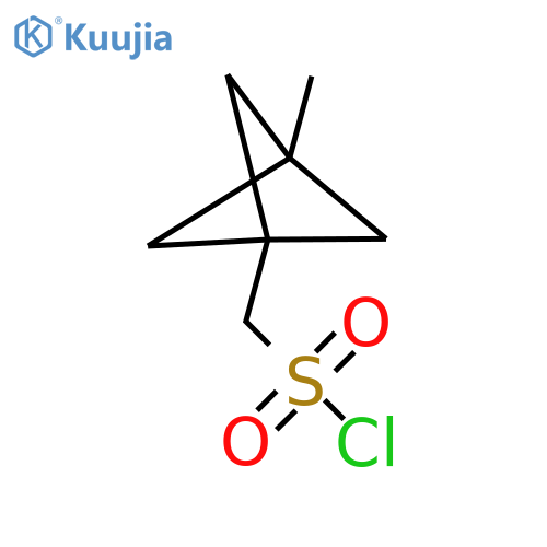 {3-methylbicyclo1.1.1pentan-1-yl}methanesulfonyl chloride structure